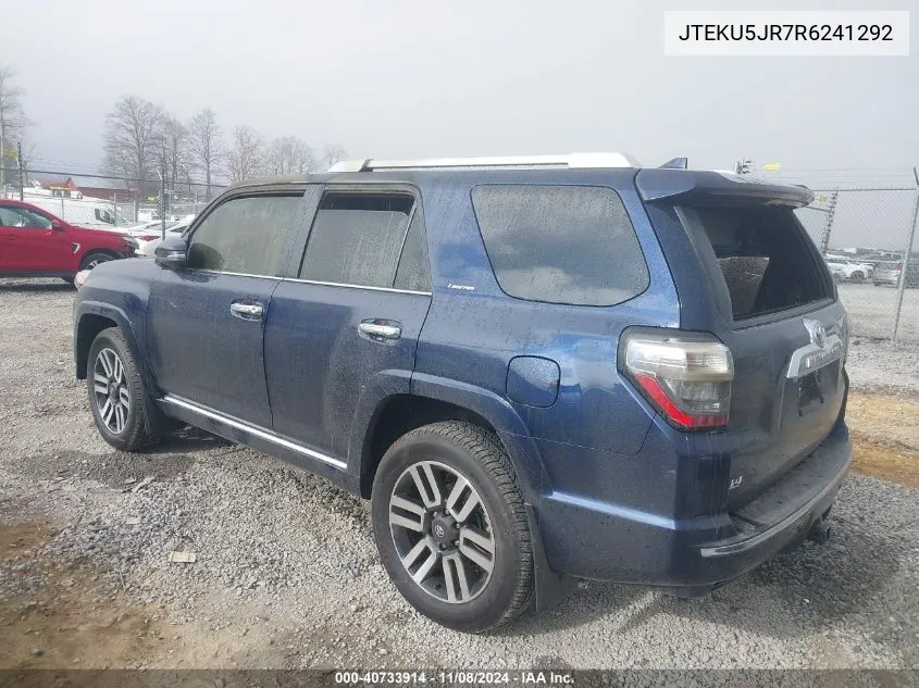 JTEKU5JR7R6241292 2024 Toyota 4Runner Limited