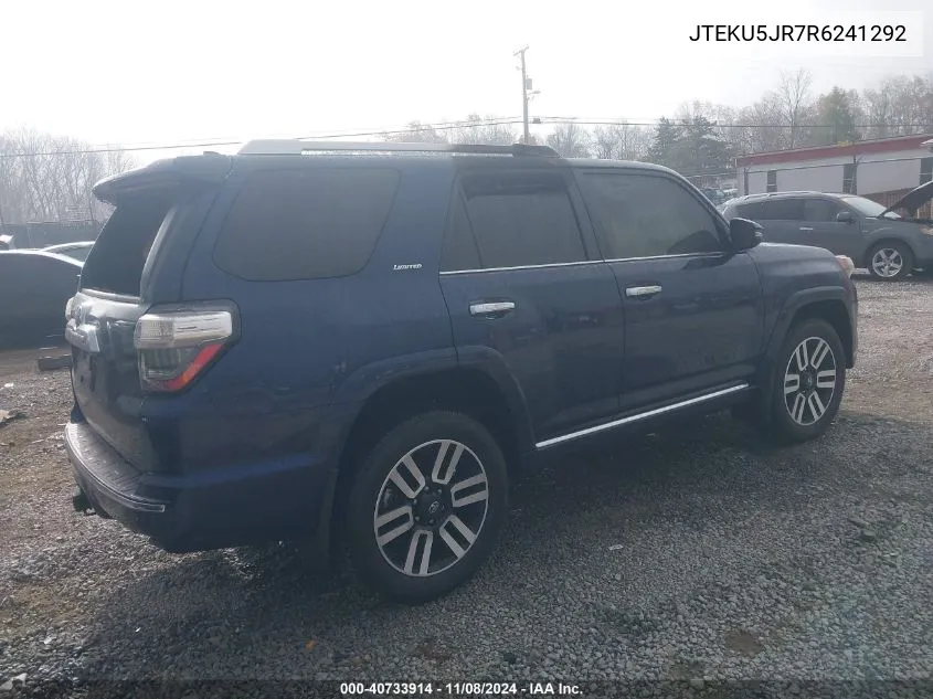 JTEKU5JR7R6241292 2024 Toyota 4Runner Limited