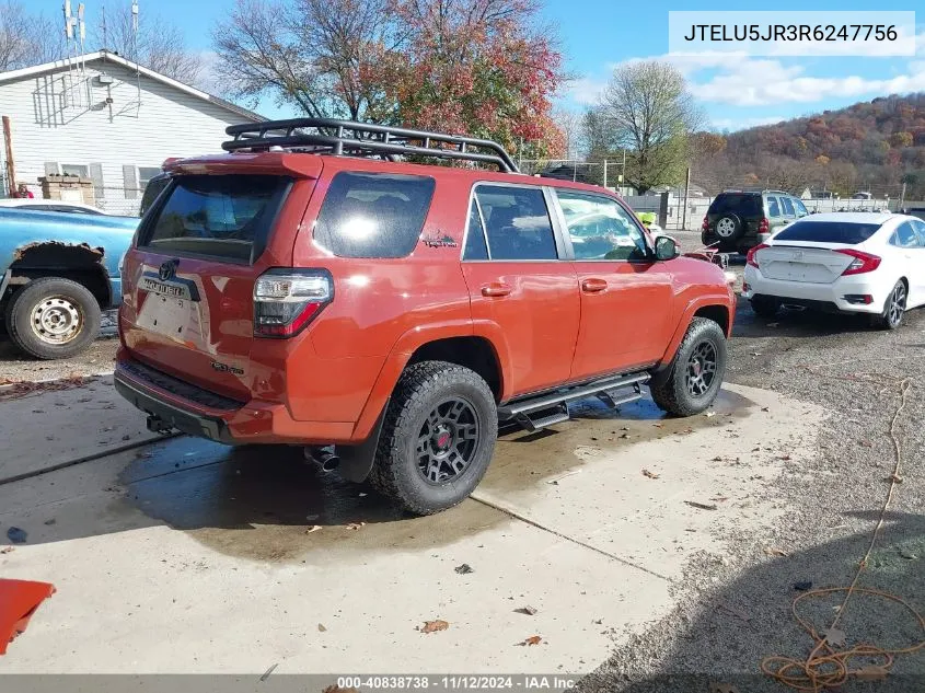 2024 Toyota 4Runner Trd Pro VIN: JTELU5JR3R6247756 Lot: 40838738