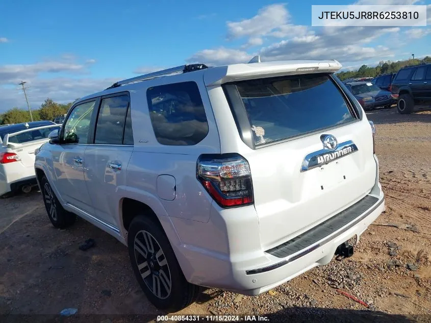 2024 Toyota 4Runner Limited VIN: JTEKU5JR8R6253810 Lot: 40854331