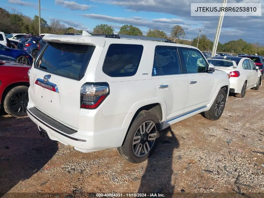 2024 Toyota 4Runner Limited VIN: JTEKU5JR8R6253810 Lot: 40854331