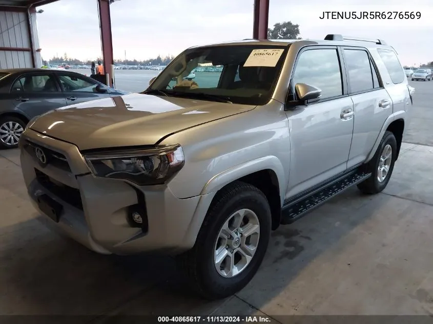 2024 Toyota 4Runner Sr5 Premium VIN: JTENU5JR5R6276569 Lot: 40865617