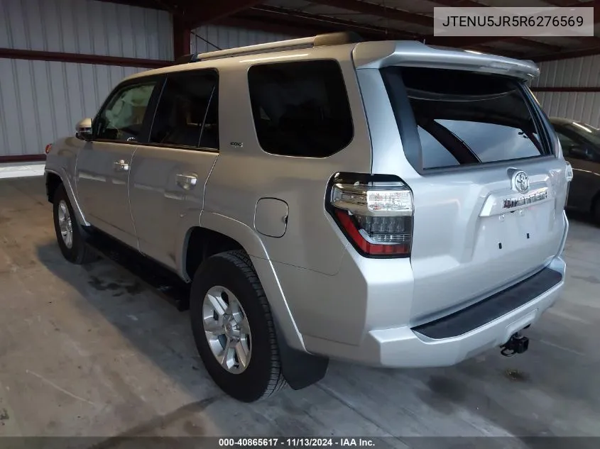 2024 Toyota 4Runner Sr5 Premium VIN: JTENU5JR5R6276569 Lot: 40865617