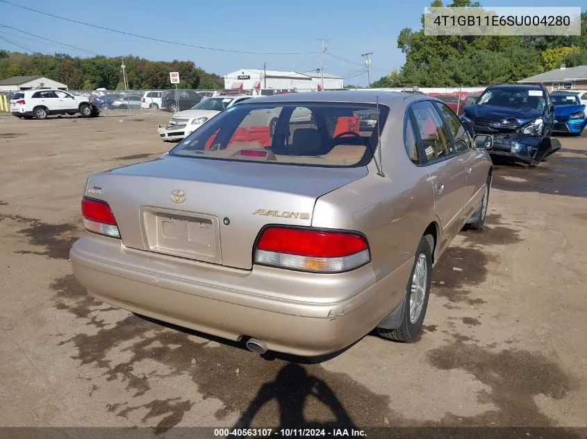 1995 Toyota Avalon Xls VIN: 4T1GB11E6SU004280 Lot: 40563107