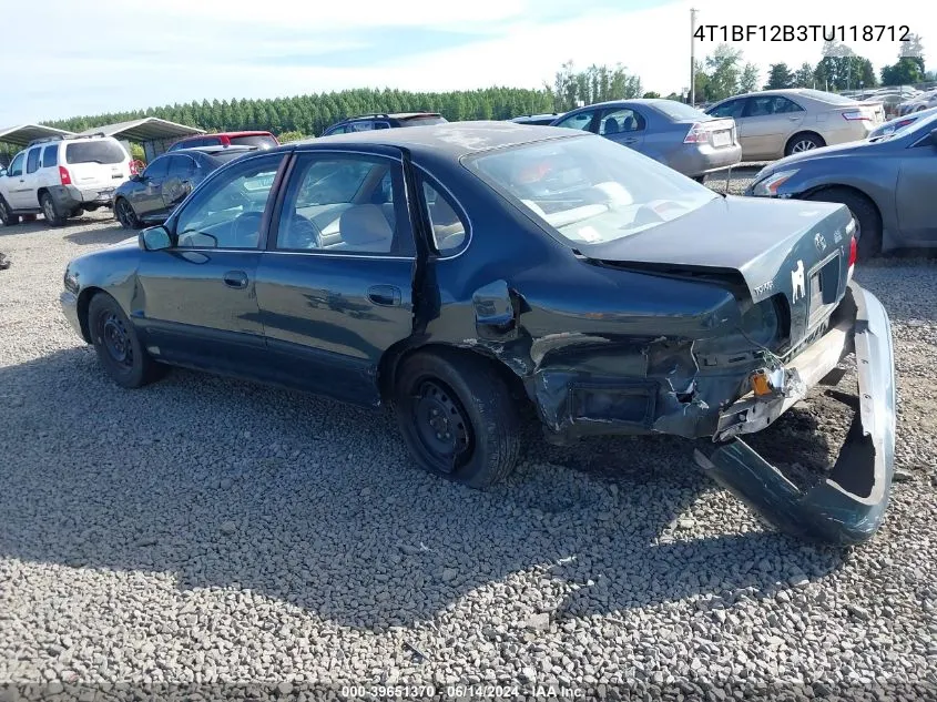 1996 Toyota Avalon Xl/Xls VIN: 4T1BF12B3TU118712 Lot: 39651370