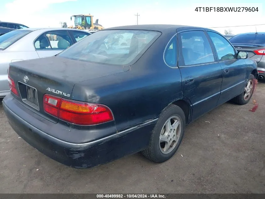 1998 Toyota Avalon Xls VIN: 4T1BF18BXWU279604 Lot: 40499982