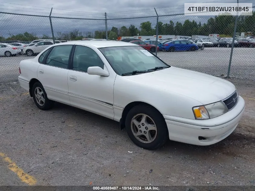 1998 Toyota Avalon Xl VIN: 4T1BF18B2WU218845 Lot: 40589487