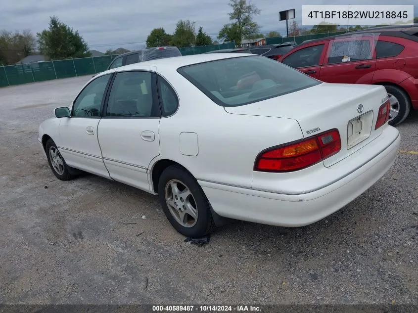 1998 Toyota Avalon Xl VIN: 4T1BF18B2WU218845 Lot: 40589487