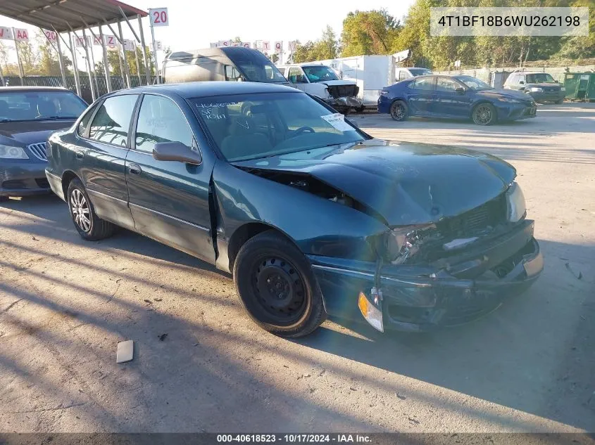 1998 Toyota Avalon Xl/Xls VIN: 4T1BF18B6WU262198 Lot: 40618523