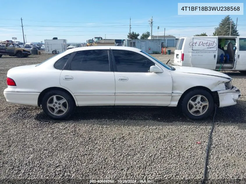 1998 Toyota Avalon Xl VIN: 4T1BF18B3WU238568 Lot: 40684560