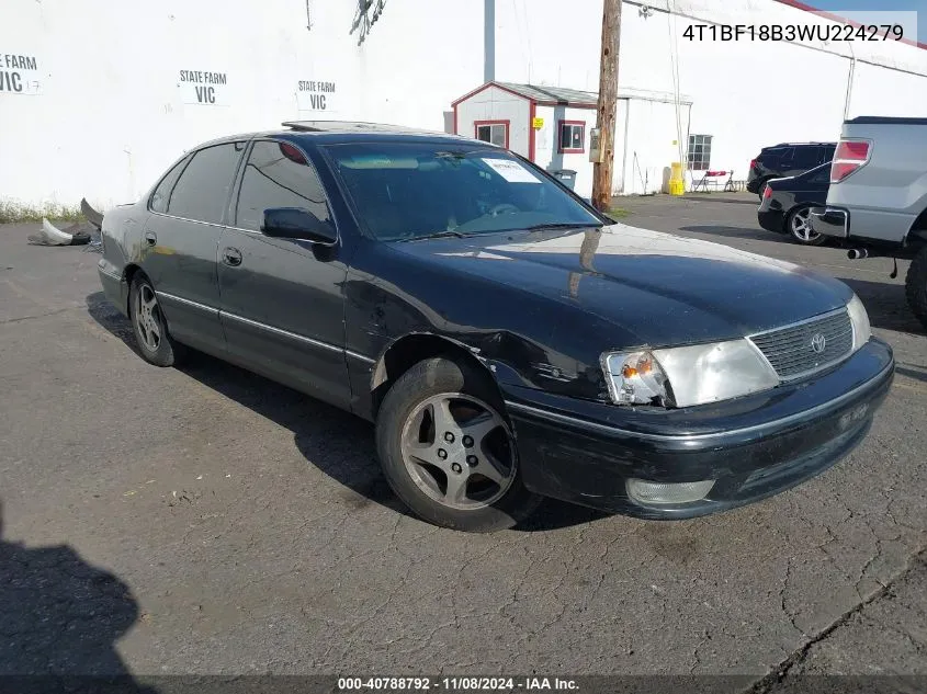 1998 Toyota Avalon Xls VIN: 4T1BF18B3WU224279 Lot: 40788792