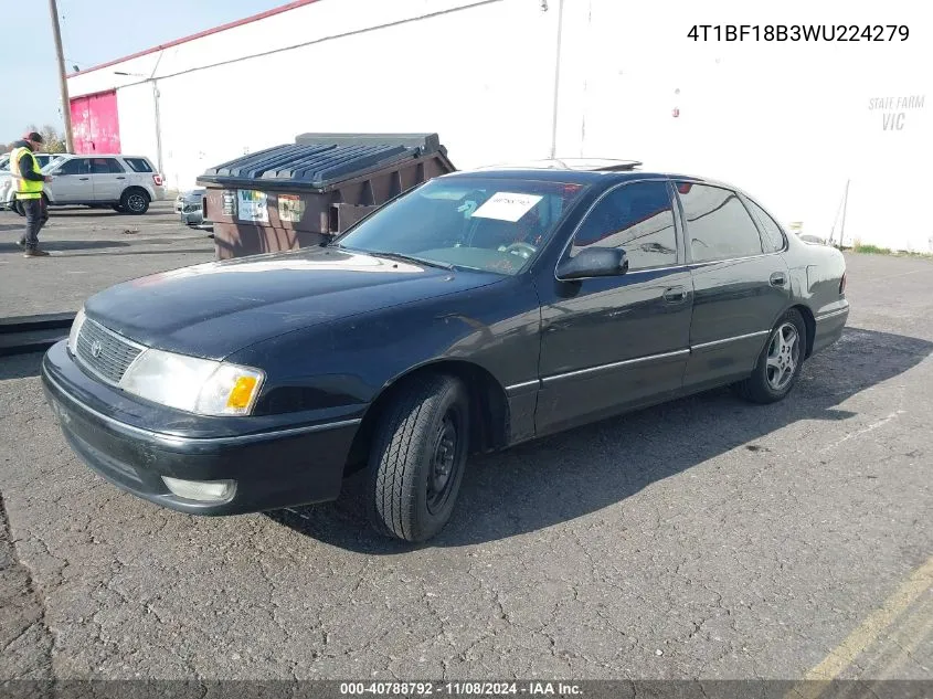 1998 Toyota Avalon Xls VIN: 4T1BF18B3WU224279 Lot: 40788792