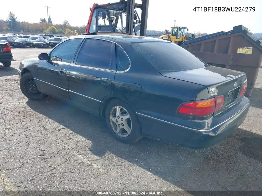 1998 Toyota Avalon Xls VIN: 4T1BF18B3WU224279 Lot: 40788792