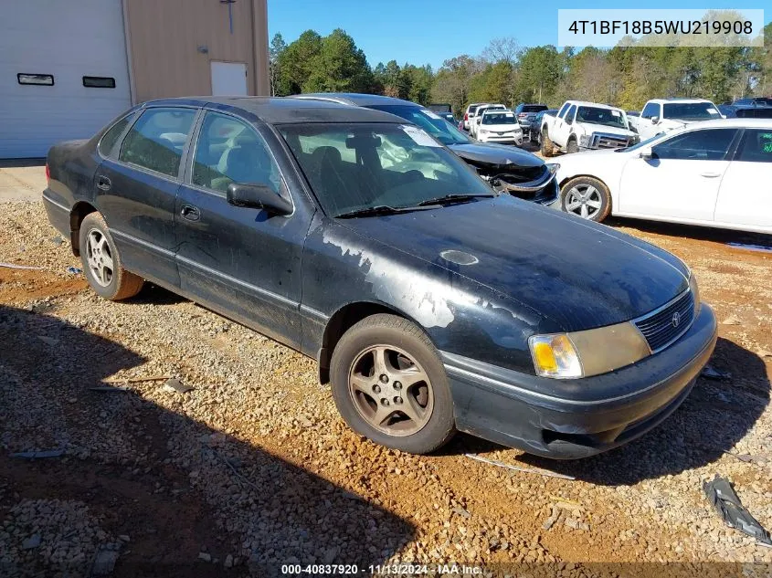 1998 Toyota Avalon Xl VIN: 4T1BF18B5WU219908 Lot: 40837920