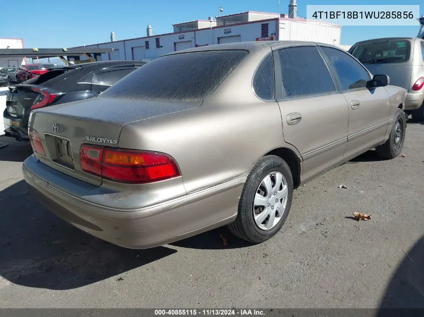 1998 Toyota Avalon Xls VIN: 4T1BF18B1WU285856 Lot: 40855115