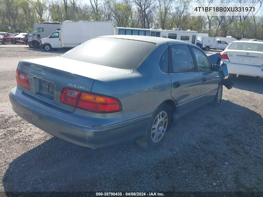 1999 Toyota Avalon Xl VIN: 4T1BF18B0XU331971 Lot: 38790435