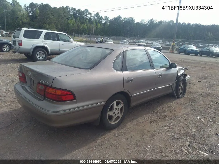 1999 Toyota Avalon Xl VIN: 4T1BF18B9XU334304 Lot: 39614952