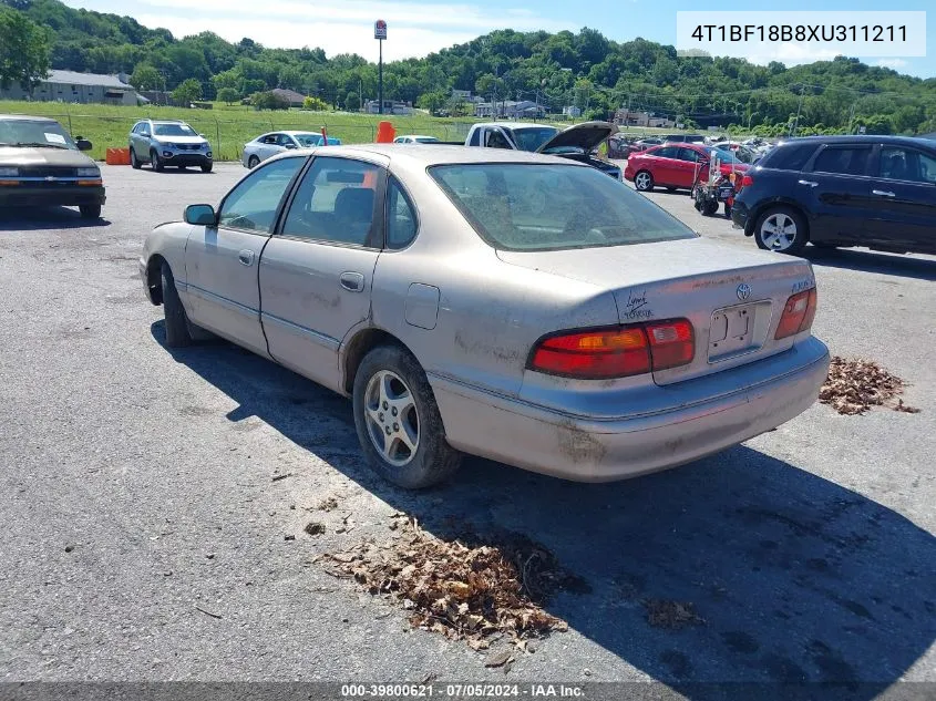 1999 Toyota Avalon Xl VIN: 4T1BF18B8XU311211 Lot: 39800621