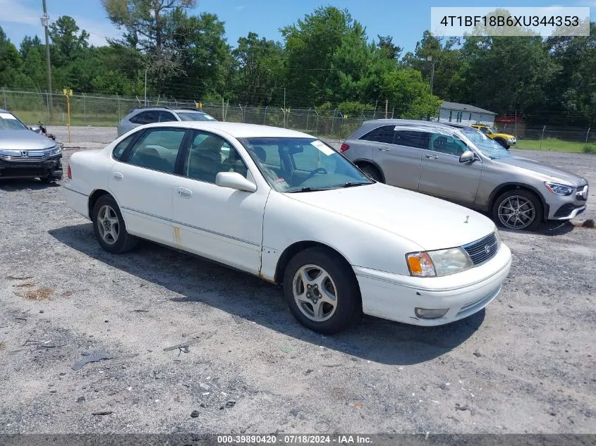 1999 Toyota Avalon Xls VIN: 4T1BF18B6XU344353 Lot: 39890420