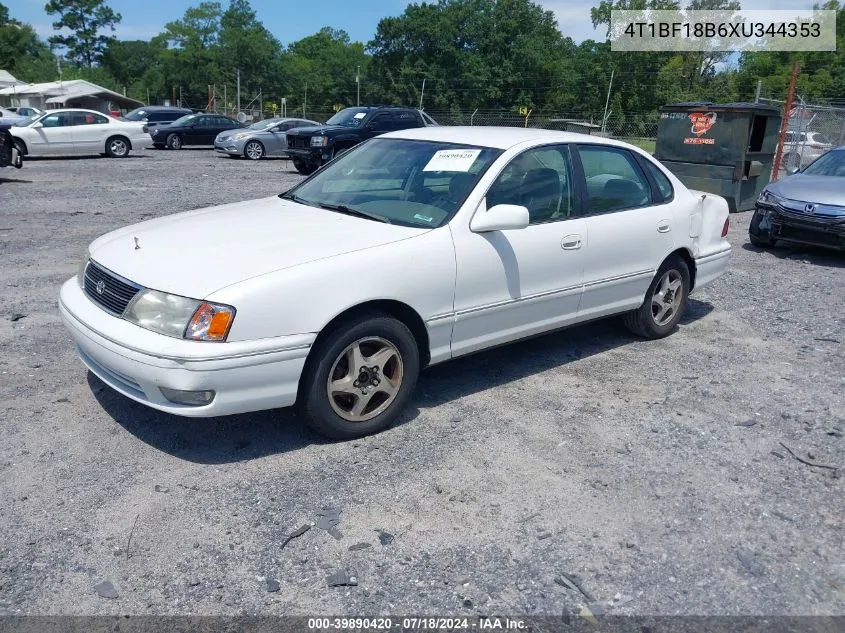 1999 Toyota Avalon Xls VIN: 4T1BF18B6XU344353 Lot: 39890420