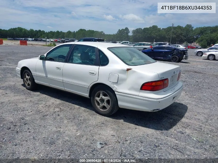 1999 Toyota Avalon Xls VIN: 4T1BF18B6XU344353 Lot: 39890420