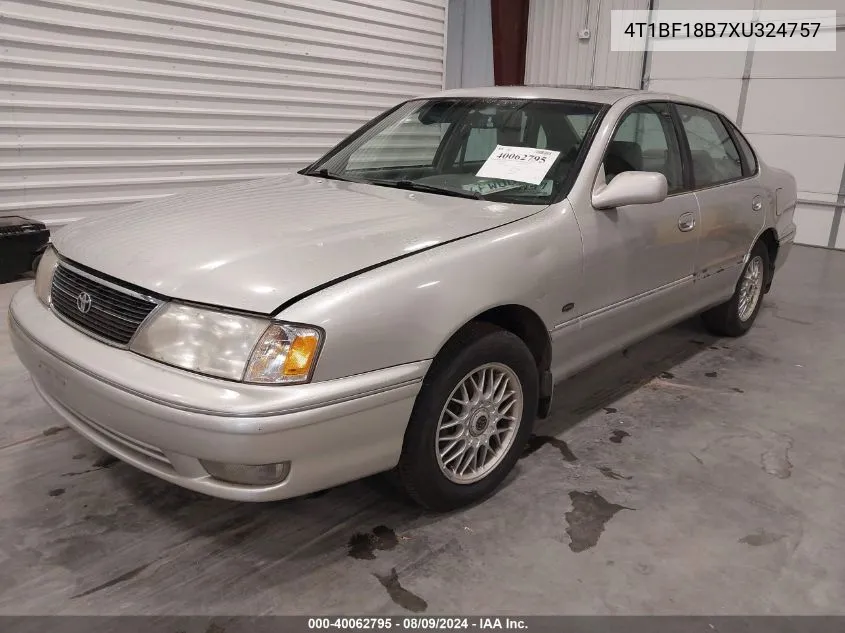 1999 Toyota Avalon Xls VIN: 4T1BF18B7XU324757 Lot: 40062795