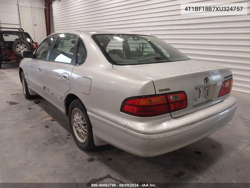 1999 Toyota Avalon Xls VIN: 4T1BF18B7XU324757 Lot: 40062795