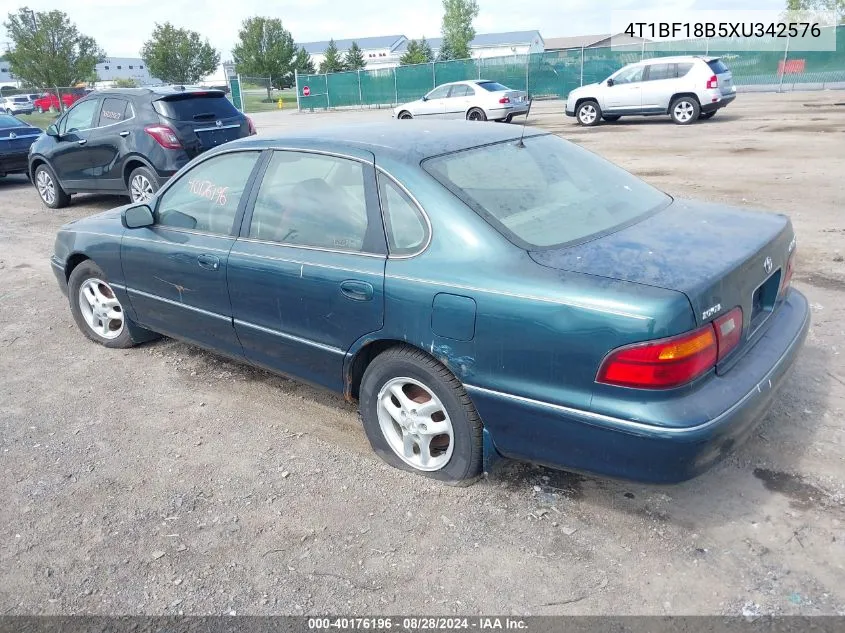 1999 Toyota Avalon Xl VIN: 4T1BF18B5XU342576 Lot: 40176196