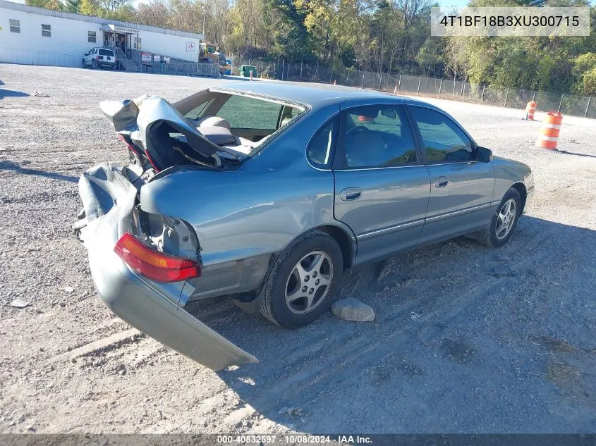 1999 Toyota Avalon Xls VIN: 4T1BF18B3XU300715 Lot: 40532597