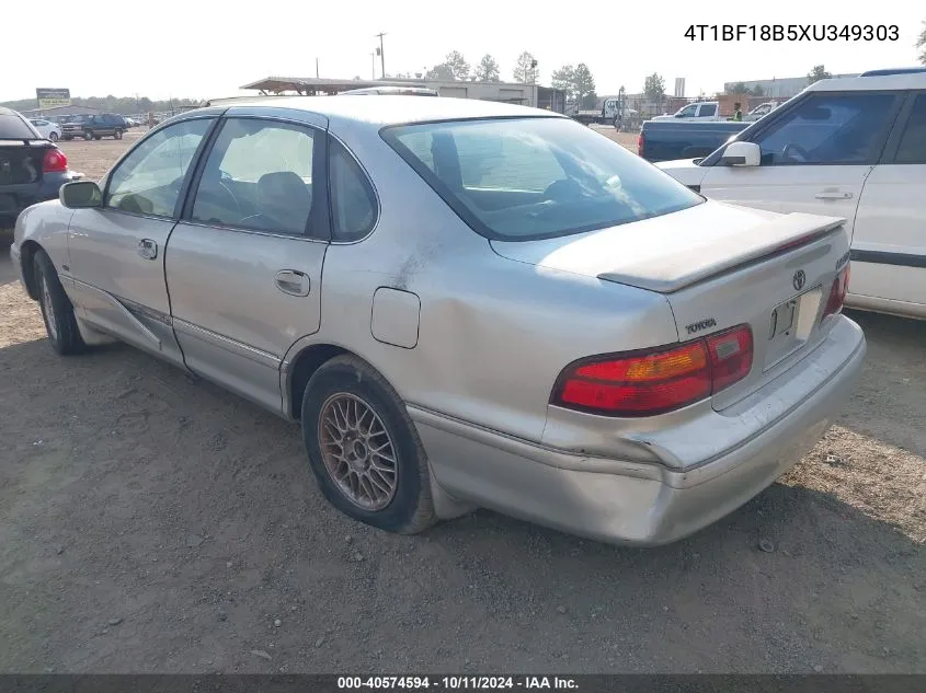 1999 Toyota Avalon Xls VIN: 4T1BF18B5XU349303 Lot: 40574594