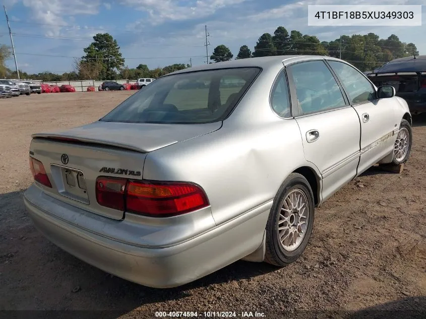 1999 Toyota Avalon Xls VIN: 4T1BF18B5XU349303 Lot: 40574594