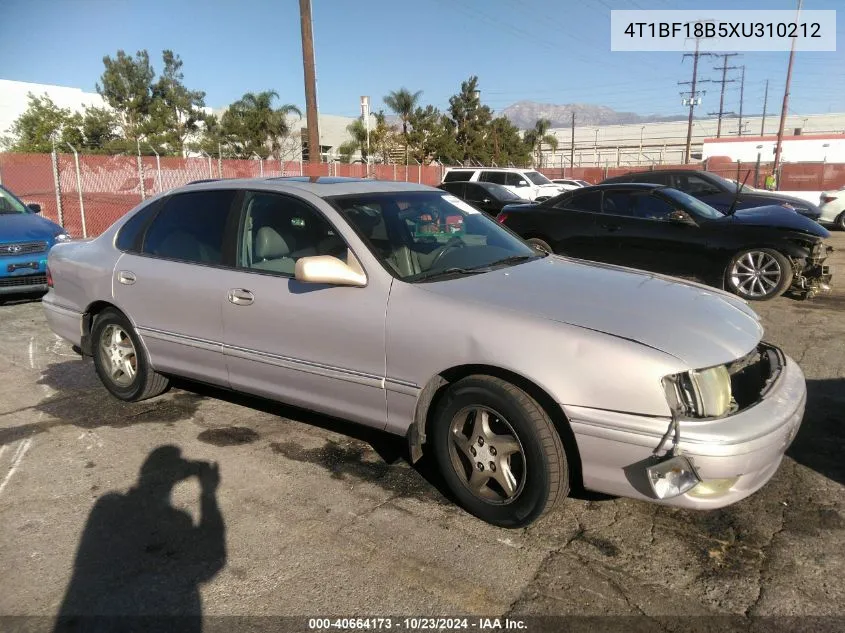 1999 Toyota Avalon Xls VIN: 4T1BF18B5XU310212 Lot: 40664173