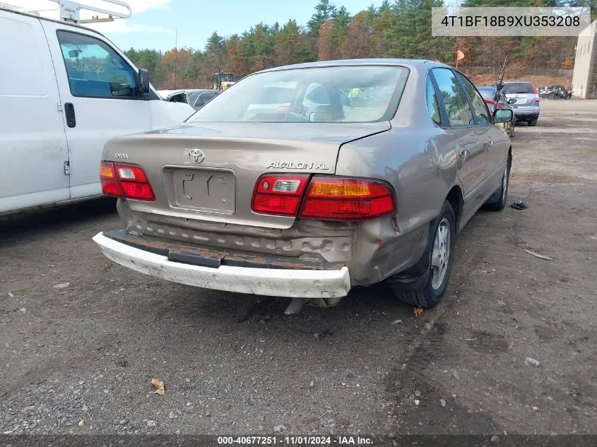 1999 Toyota Avalon Xls VIN: 4T1BF18B9XU353208 Lot: 40677251