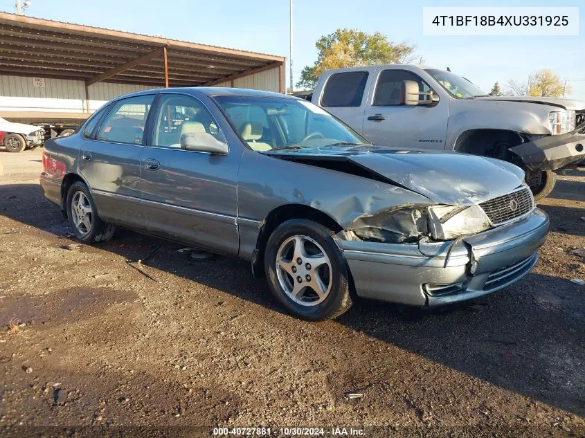 1999 Toyota Avalon Xl VIN: 4T1BF18B4XU331925 Lot: 40727881