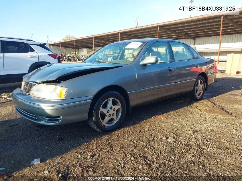 1999 Toyota Avalon Xl VIN: 4T1BF18B4XU331925 Lot: 40727881