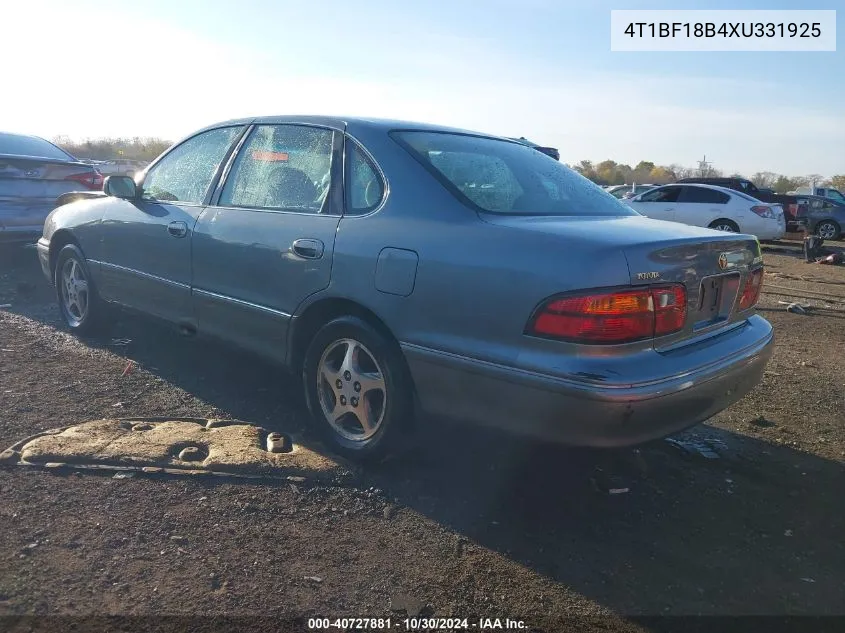 1999 Toyota Avalon Xl VIN: 4T1BF18B4XU331925 Lot: 40727881