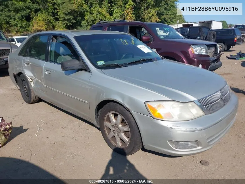 2000 Toyota Avalon Xls VIN: 4T1BF28B6YU095916 Lot: 40267613