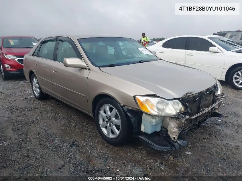 4T1BF28B0YU101046 2000 Toyota Avalon Xl/Xls