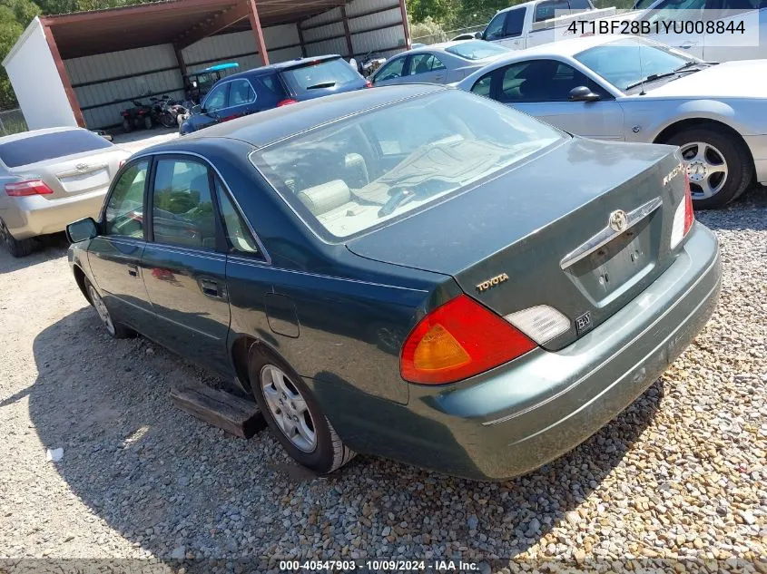 2000 Toyota Avalon Xl/Xls VIN: 4T1BF28B1YU008844 Lot: 40547903