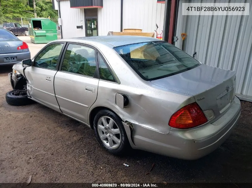 2000 Toyota Avalon Xls VIN: 4T1BF28B6YU056923 Lot: 40569673