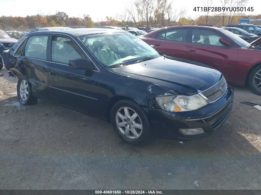 2000 Toyota Avalon Xls VIN: 4T1BF28B9YU050145 Lot: 40691650