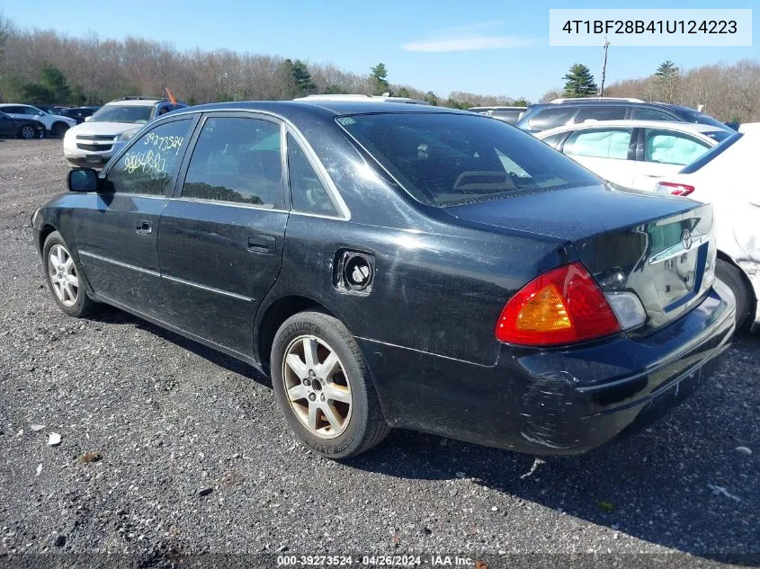 2001 Toyota Avalon Xls VIN: 4T1BF28B41U124223 Lot: 39273524