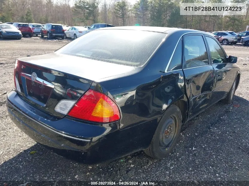 2001 Toyota Avalon Xls VIN: 4T1BF28B41U124223 Lot: 39273524