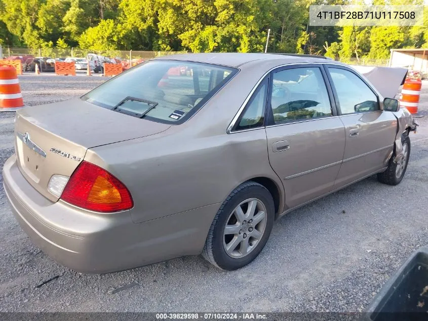 4T1BF28B71U117508 2001 Toyota Avalon Xls