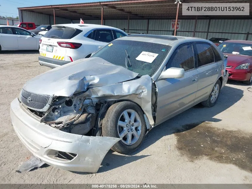 2001 Toyota Avalon Xls VIN: 4T1BF28B01U153962 Lot: 40175258