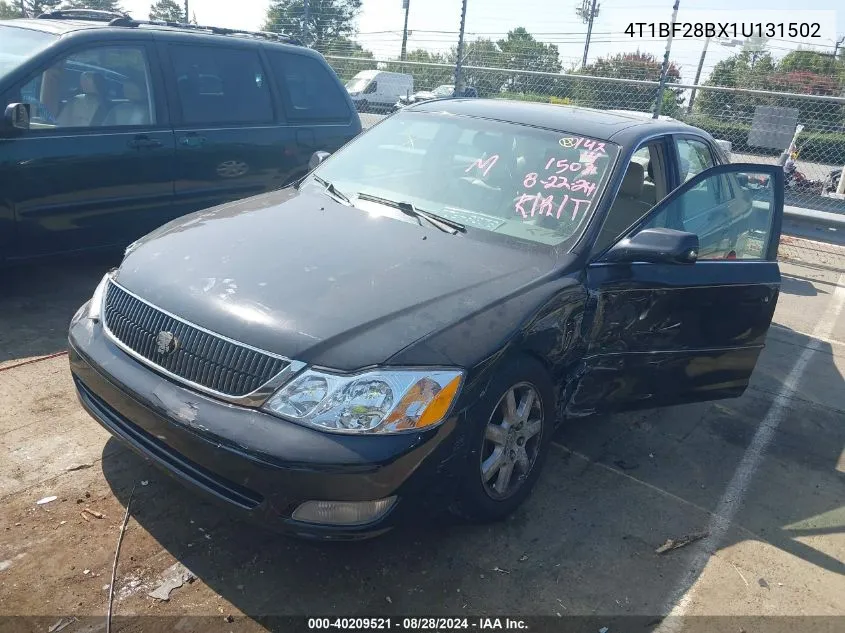 2001 Toyota Avalon Xls VIN: 4T1BF28BX1U131502 Lot: 40209521