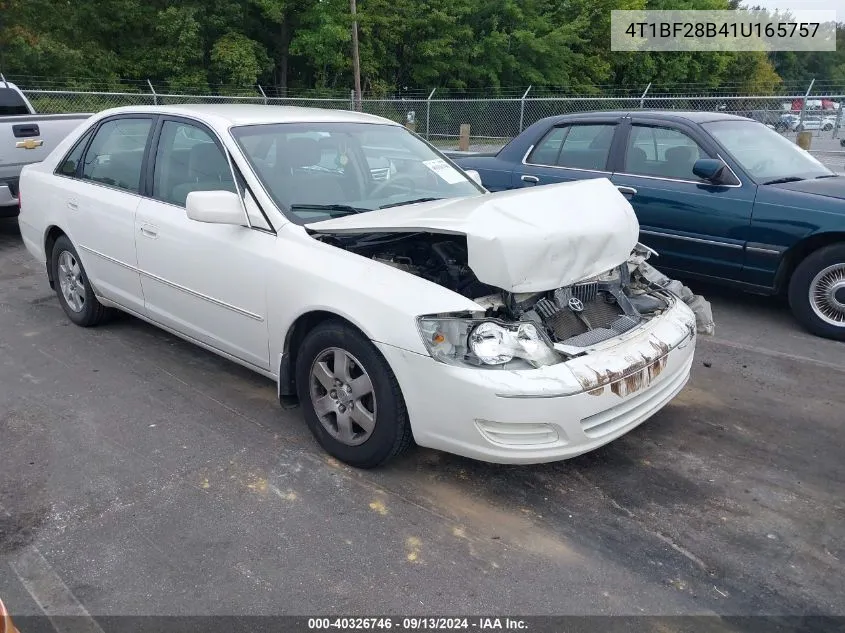 4T1BF28B41U165757 2001 Toyota Avalon Xl/Xls