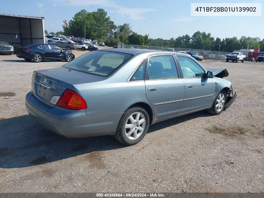 2001 Toyota Avalon Xl/Xls VIN: 4T1BF28B01U139902 Lot: 40356964