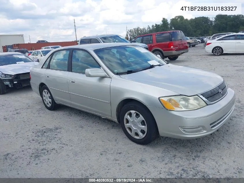 2001 Toyota Avalon Xl VIN: 4T1BF28B31U183327 Lot: 40393532