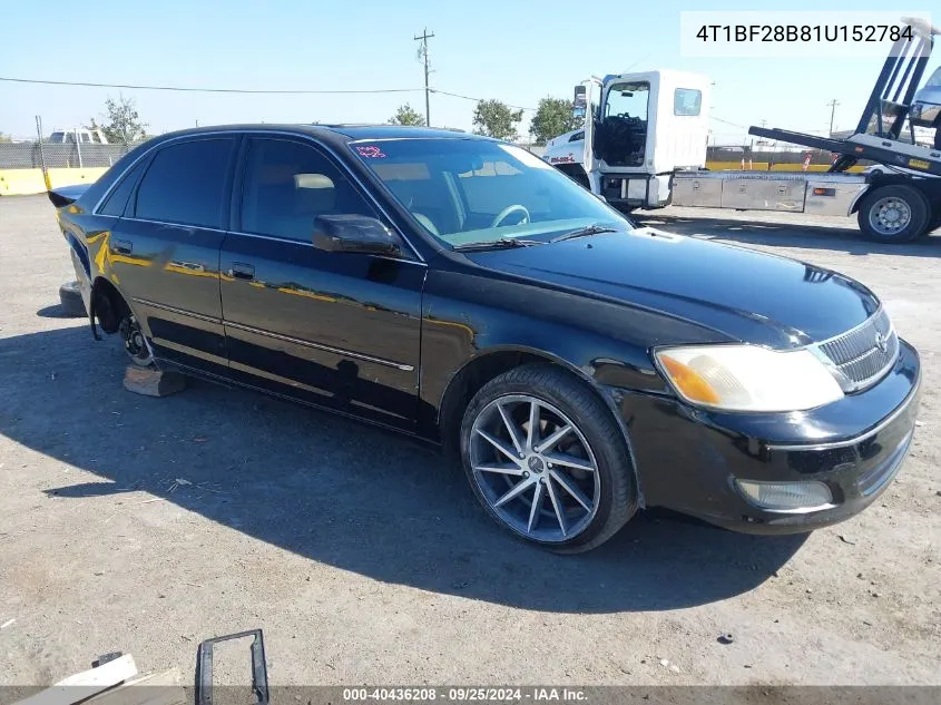 2001 Toyota Avalon Xls VIN: 4T1BF28B81U152784 Lot: 40436208